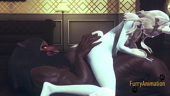 sex пушистый хентай demond wolf и artic fox отсосали и трахнули японское yiff аниме манга 3d porn