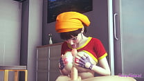 sex dragon ball hentai pov pan boobjob blowjob and fucked аниме манга японский мультфильм порно porn