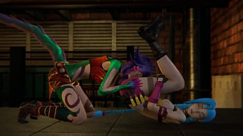sex league of legends futa jinx получает кримпай от neeko porn