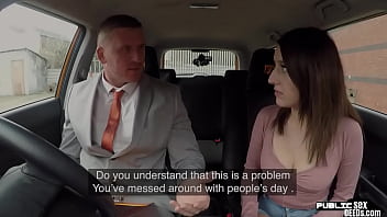 sex европейская крошкабрюнетка скачет на хуе в машине перед трахом в видео от первого лица porn