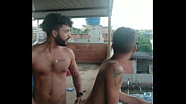 sex my neighbor and i went to fuck on the roof and we almost got caught davi lobo porn