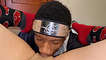 sex bf shinobi eats pussy with hersheys carmel syrup porn