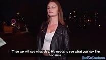 sex публичный секс на улице с рыжей телочкой porn