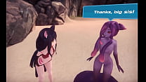 sex 몬스터 걸 아일랜드 월간 변태 게임 ep13 해변에서 가슴이 커지는 핫 스마일 소녀의 변신 변신 발견 porn