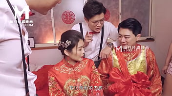 sex modelmedia asiaразвратная свадебная сценаliang yun feimd0232best original asia porn video porn