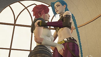 sex arcane лесбийский секс vi и jinx 4k 60fps 3d hentai game без цензуры ультра настройки porn