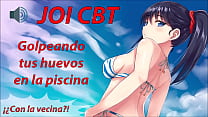 sex joi hentai cbt в бассейне потихоньку взбивая твои яйца porn