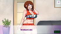 sex встречаясь с очако из mha она не целуется но соглашается дать задницу waifuhub porn