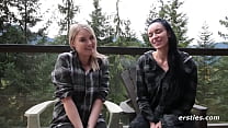 sex ersties горячие канадские девушки снимают свое первое лесбийское сексвидео porn