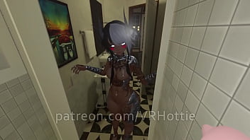 sex чернокожая стоя в душе трахается на коленях в видео от первого лица vrchat erp porn