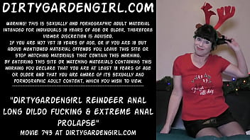 sex dirtygardengirl анальный олень трах с длинным дилдо и экстремальный анальный пролапс porn