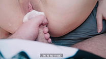 sex двойной кремпай в киску от папочки porn