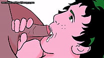 sex full midoriya sucks a cock full of cum cosplay my hero academia loop porn