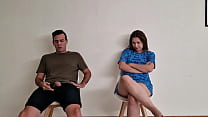 sex они показывают мне свой член в столовой и я встаю на колени чтобы получить молоко porn