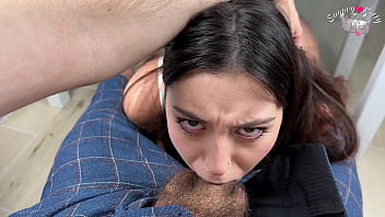 sex ученица была жестко оттрахана учителем за попытку списать сосет и скачет на члене получая кремпай porn