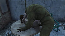 sex fo4 хороший трах с мутантом porn