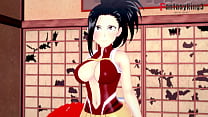 sex momo yaoyorozu bj tj boku no hero бесплатно porn