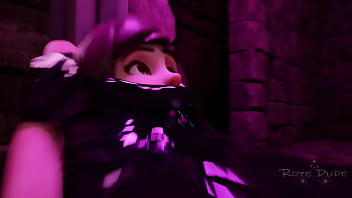 sex tanned mei has the opportunity to study an unknown life form and even create bounds with it porn