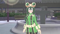 sex candy tsuyu asui fucking in the park pov boku no hero short porn
