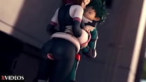 sex 僕のヒーローアカデミアのアニメ porn