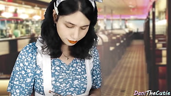 sex трах fucking the pretty waitress danithecutie in the weird asian diner feels nice porn