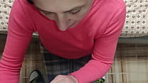 sex минет со спермой в рот от шаловливой шлюшкизамужней милфы в видео от первого лица porn