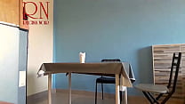 sex naked waitress restaurant guest eats from the waitresss navelc3 porn