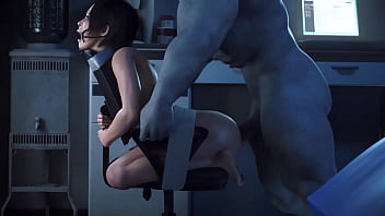 sex она не ожидала что к ней придет большой член 3d анимированный жесткий секс porn