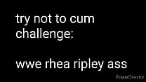 sex любительское try not to cum challenge wwe rhea ripley ass porn