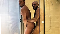 sex горячий диего с большим членом трахнул меня в душе поцелуй со спермой porn