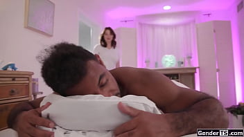 sex fucking tgirl emma rose gives her client the best anal massage ever porn