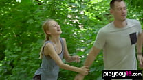 sex миниатюрная блондинка с маленькими сиськами нэнси эйс развлекается после набега на большой член porn