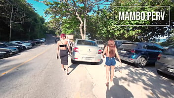 sex dapedinpublic 3 bianca dantas fucks in front of a lot of people at an overflooded beach dap anal public sex monster porn