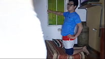 sex 優しいが両親が入浴中に家に侵入してきた知人に犯される porn