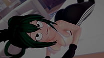 sex фроппи мокрый после тренировки и хочет поиграть с большим членом mha версия для взрослых porn