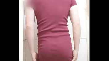 sex ベーシックなドレスとtバック porn