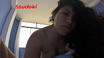 sex пока он меня трахал я случайно согнула его член своей толстой задницей мне очень жаль но я не была готова к такой porn