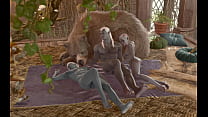 sex baldurs gate 3 голое прохождение сцена секса с близнецами дроу без модов porn