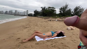 sex xxz babe can i cum on your tits public cock flashing on the beach porn