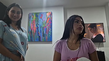 sex ночь кино с моей лучшей подругой и ее сводными братьями заканчивается оргией и кончанием в мою киску алехандра porn