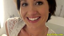 sex アナルセックスを愛するgfは両方の穴を突かれます porn
