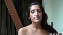 sex dagfs сексуальная латина получает свой первый камшот на лицо на кастинге porn