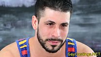 sex スペインの塊はゲイキャスティングでコックを吸う porn